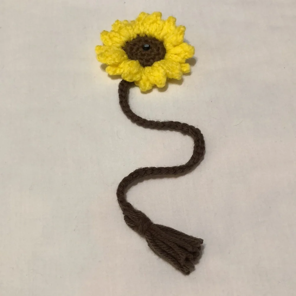 flower bookmark Handmade crochet